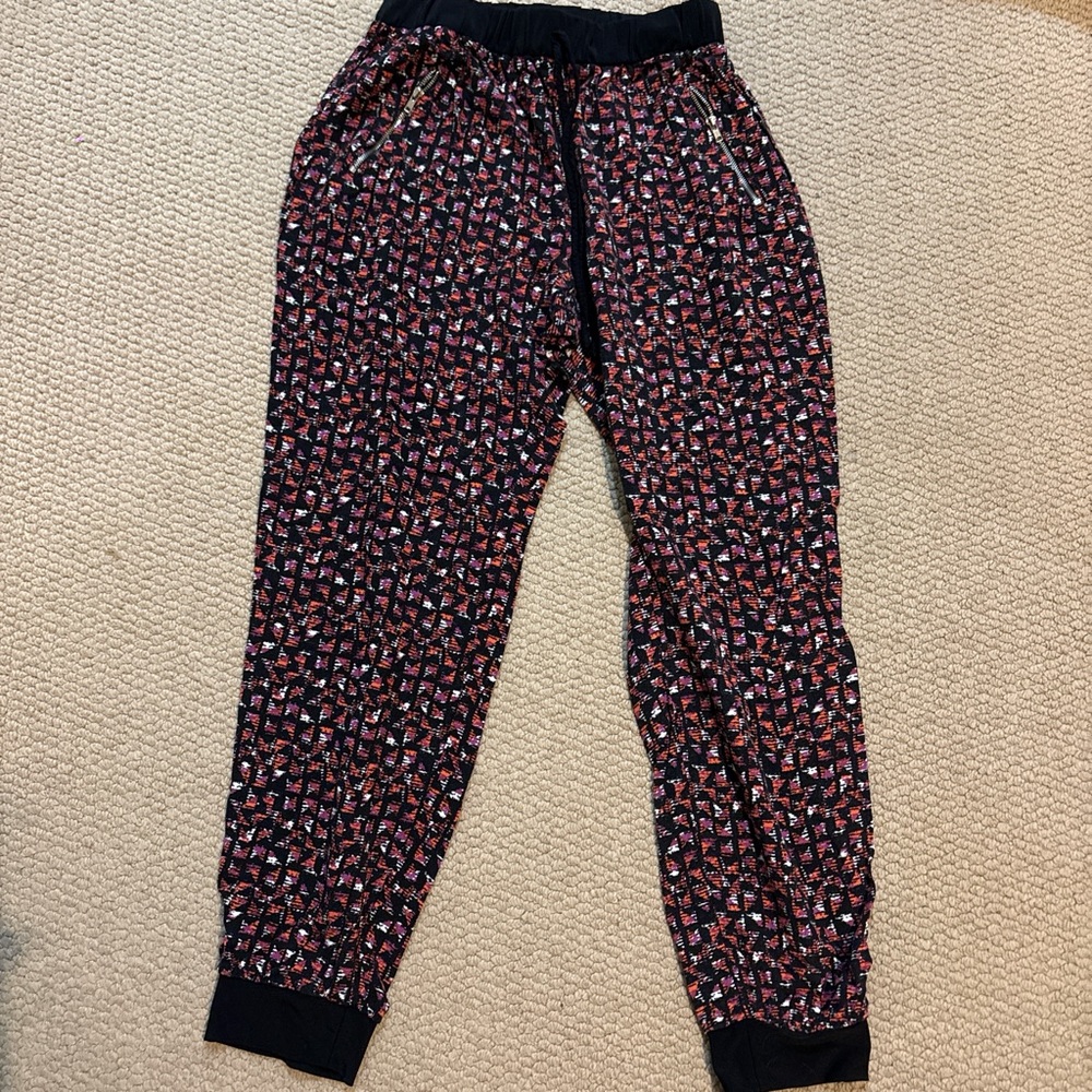 Joe B Kids Patterned Pajama Pants - Black, Pink, and Orange